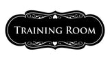 Signs ByLITA Designer Training Room Sign