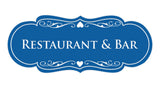 Signs ByLITA Designer Restaurant & Bar Sign