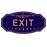 EXIT Victorian Door / Wall Sign