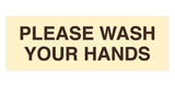 Signs ByLITA Basic Please Wash Your Hands Sign