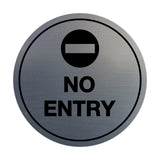 Signs ByLITA Circle No Entry Sign
