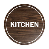 Signs ByLITA Circle Kitchen Sign