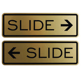 Classic Slide Door Sign