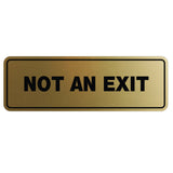 Standard Not An Exit Sign