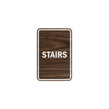 Signs ByLITA Portrait Round Stairs Sign