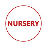 Signs ByLITA Circle Nursery Sign