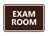 Signs ByLITA Classic Exam Room Sign