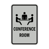 Portrait Round Conference Room Sign