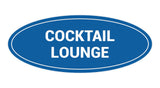 Signs ByLITA Oval Cocktail Lounge Sign