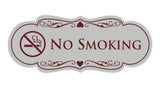 Signs ByLITA Designer No Smoking Sign