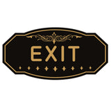 EXIT Victorian Door / Wall Sign