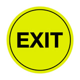 Signs ByLITA Circle Exit Sign