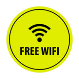 Signs ByLITA Circle Free WiFi Sign