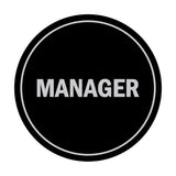 Signs ByLITA Circle Manager Sign