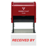 Received By Self-Inking Office Rubber Stamp