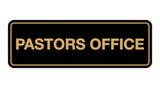Signs ByLITA Standard Pastors Office Sign