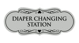 Signs ByLITA Designer Diaper Changing Station Sign