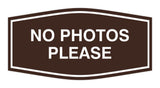 Signs ByLITA Fancy No Photos Please Sign