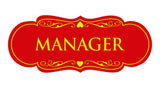 Signs ByLITA Designer Manager Sign