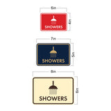 Classic Framed Showers Wall or Door Sign
