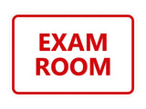 Signs ByLITA Classic Exam Room Sign