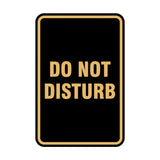 Portrait Round Do Not Disturb Sign
