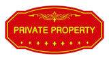 Victorian Private Property Sign