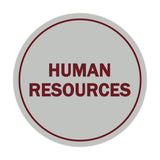 Signs ByLITA Circle Human Resources Sign