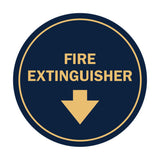 Signs ByLITA Circle Fire Extinguisher Sign