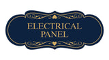 Signs ByLITA Designer Electrical Panel Sign