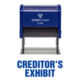 Creditor's Exhibit Self Inking Rubber Stamp