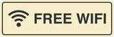 Signs ByLITA Standard Free WiFi Sign