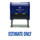 Estimate Only Self Inking Rubber Stamp