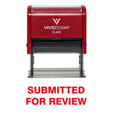 Submitted For Review Self Inking Rubber Stamp
