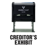 Creditor's Exhibit Self Inking Rubber Stamp
