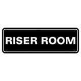 Riser Room Door / Wall Sign