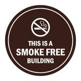 Signs ByLITA Circle This is a smoke free building Sign