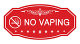 Victorian No Vaping Sign