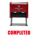 Basic COMPLETED Self Inking Rubber Stamp