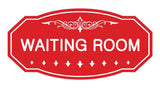 Victorian Waiting Room Sign
