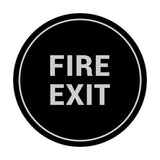 Signs ByLITA Circle Fire Exit Sign