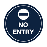 Signs ByLITA Circle No Entry Sign