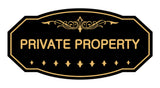 Victorian Private Property Sign