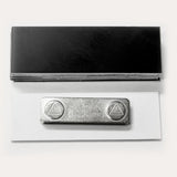 Name Badge Blanks with Magnetic Backing - 10 Pack