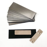 1" x 3" Name Tag Badge Blanks with Magnetic Backing - 50 Pack