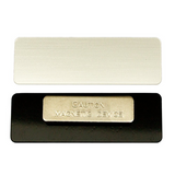 Name Badge Blanks with Magnet - 10 Pack - 1