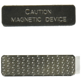 50 Pack - Magnetic Name Badge Tag Fastener Backing with Adhesive