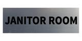 Signs ByLITA Basic Janitor Room Sign