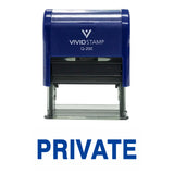 Private Self Inking Rubber Stamp