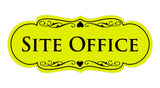 Signs ByLITA Designer Site Office Sign